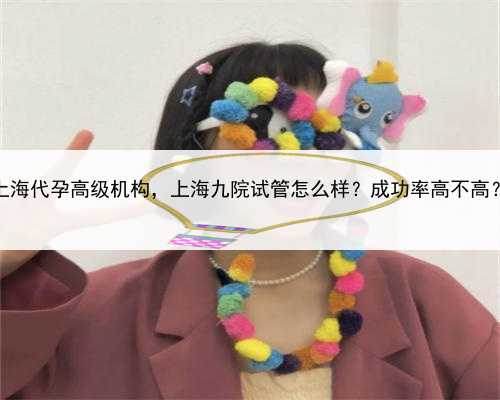 上海代孕高级机构，上海九院试管怎么样？成功率高不高？
