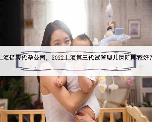 上海借腹代孕公司，2022上海第三代试管婴儿医院哪家好？
