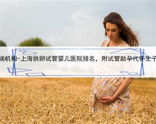上海供卵高端机构-上海供卵试管婴儿医院排名，附试管助孕代怀生子机构一览