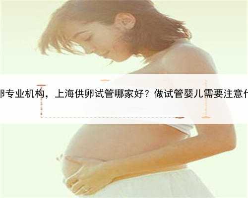 上海供卵专业机构，上海供卵试管哪家好？做试管婴儿需要注意什么呢？