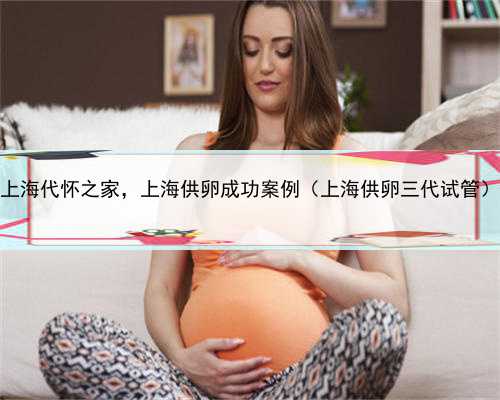 上海代怀之家，上海供卵成功案例（上海供卵三代试管）